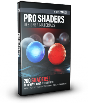 install pro shaders for element 3d mac